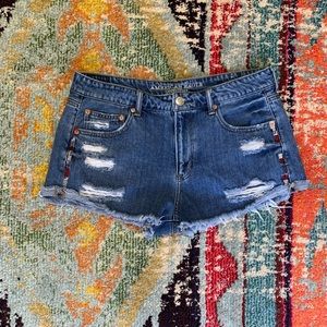American Eagle Tom girl shortie short▪️size 12